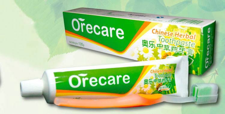 "ORECARE DİŞ MACUNU"