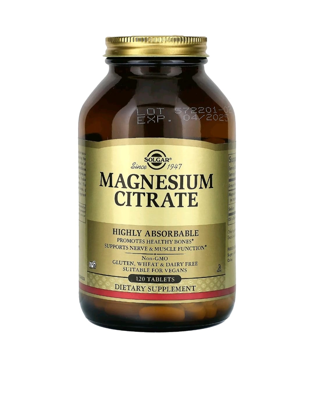 Magnesium Citrate, 120 kapsul