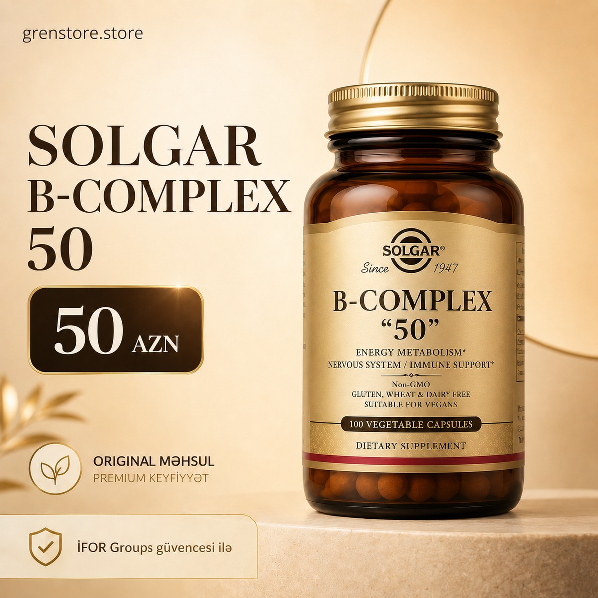 Solgar B-Complex 50