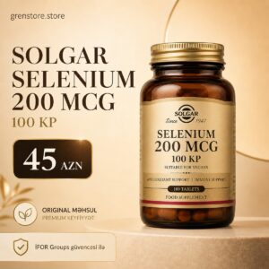 Solgar Selenium 200 mcg 100 KP