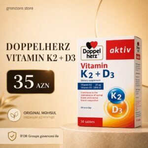 Doppelherz Vitamin K2 + D3