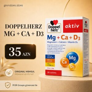 Doppelherz Magnesium + Calcium + D3
